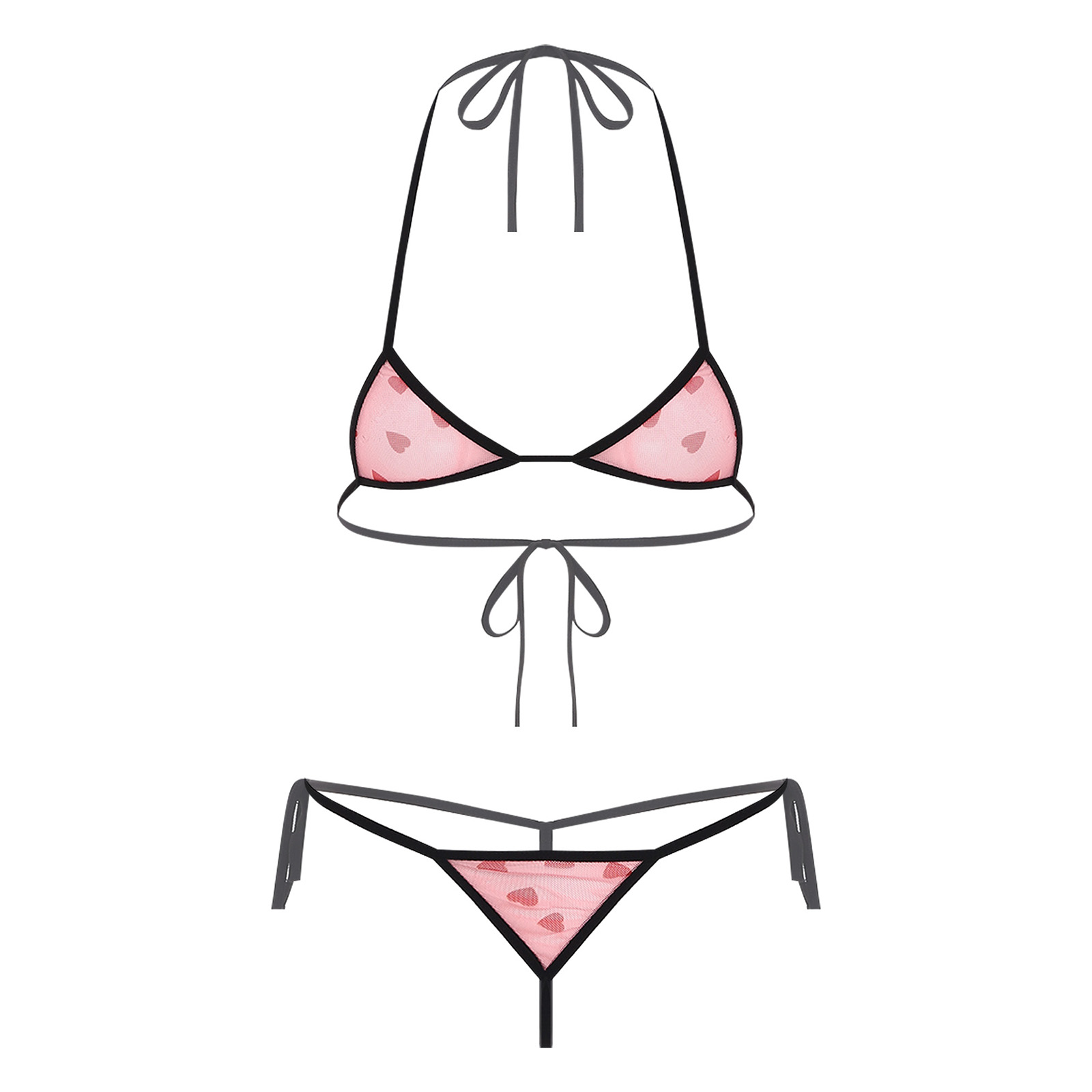 Womens Micro Mini Bikini Linge – Sheer Bra Lace recenzja i cena