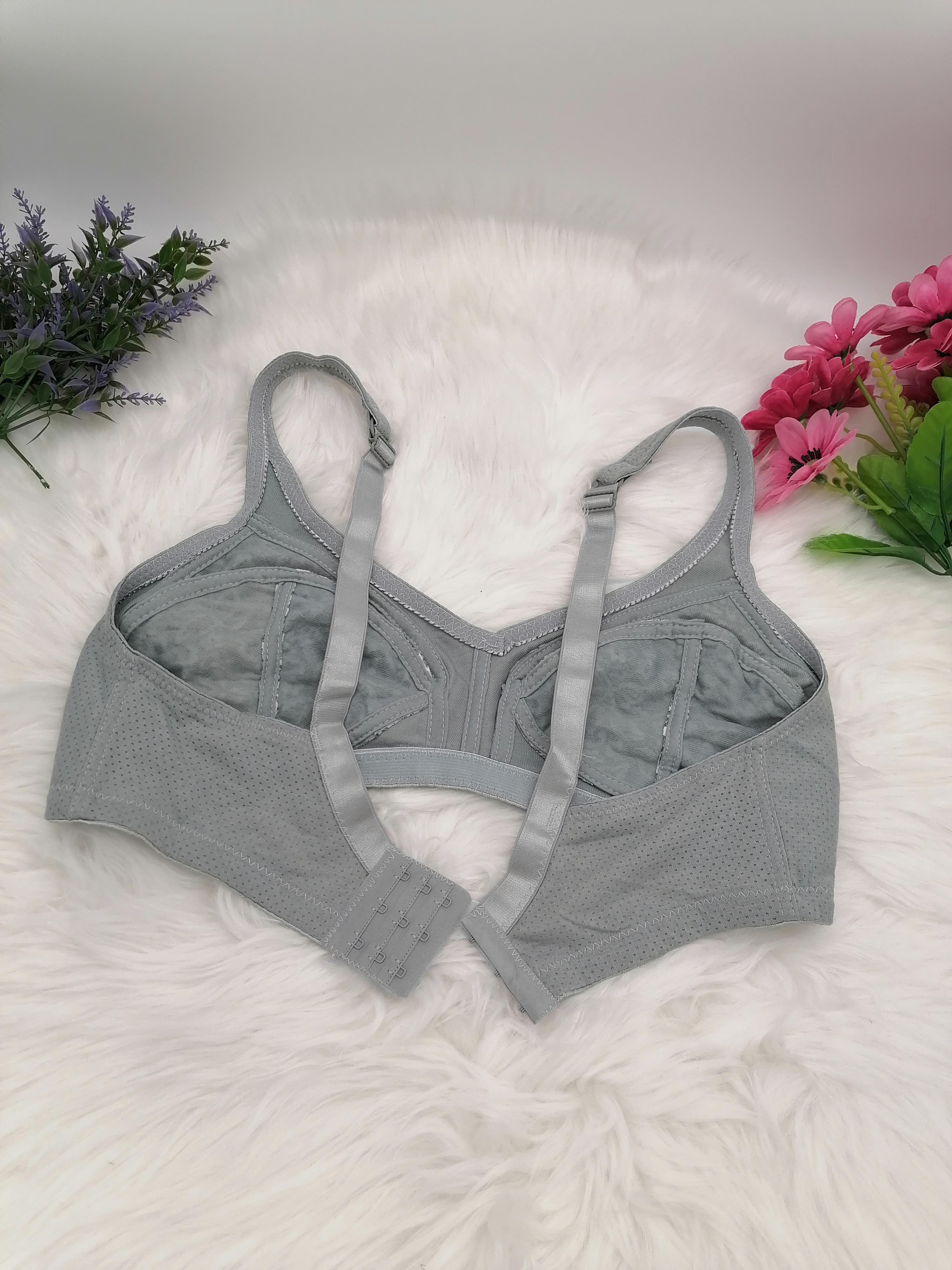 Women's Bra Large Cup C D E F  – Cotton Bra Everyday recenzja i cena