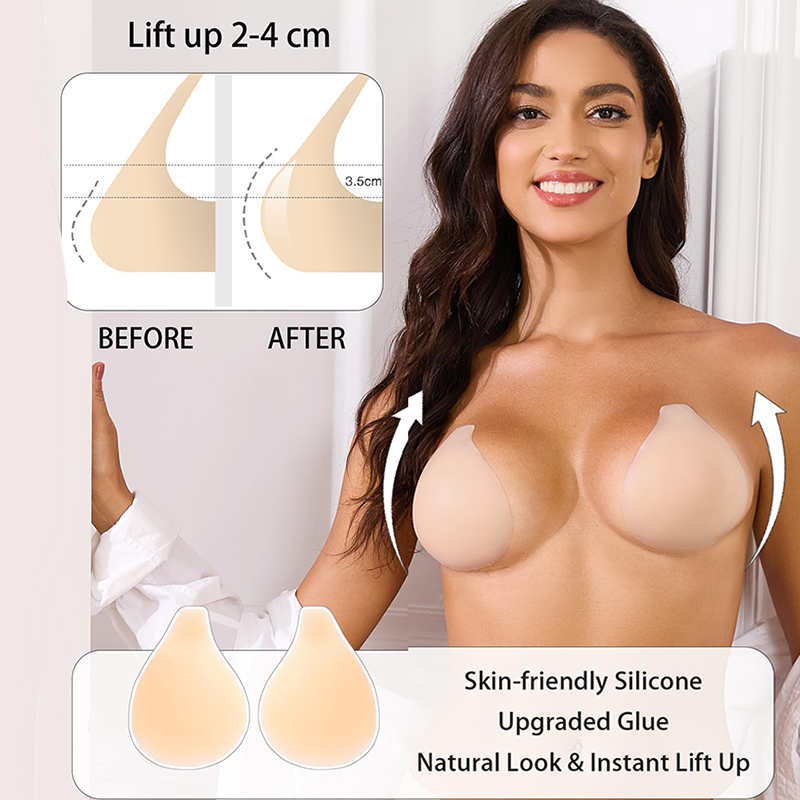 1/2 Pairs Women Sticky Bra Pus – Strapless Bra Adhesive recenzja i cena