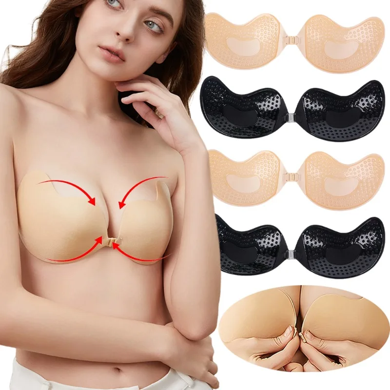 1/2Pc Invisible Push Up Bra Su – Push Up Bra Silicone recenzja i cena