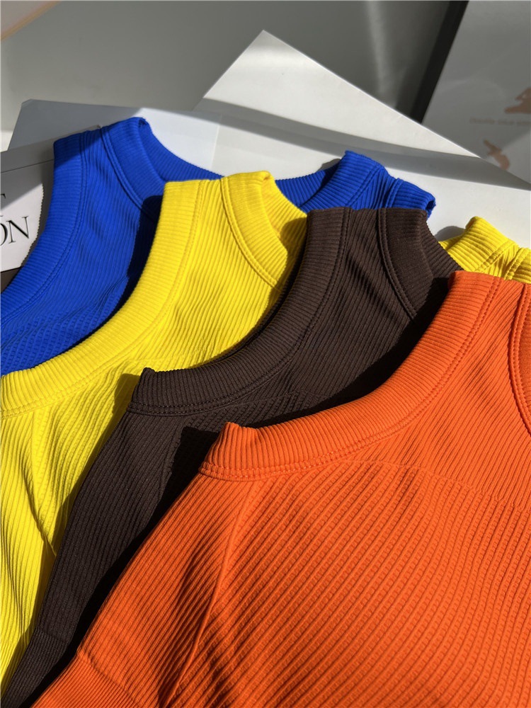 Women's Candy-Colored Yoga Tan – T Shirt Bra Seamless recenzja i cena
