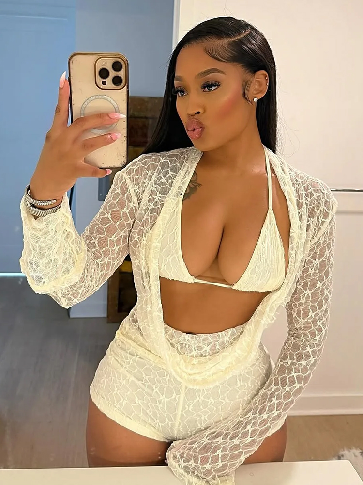Weird Puss Sexy See Through 3  – Lace Bralette Set recenzja i cena