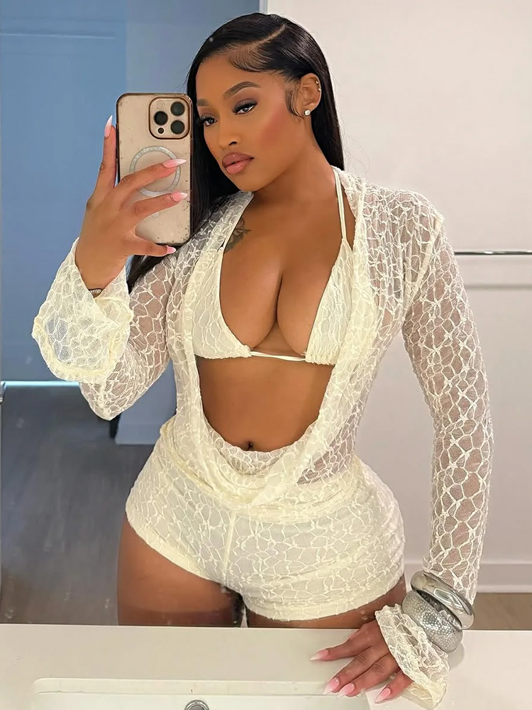 Weird Puss Sexy See Through 3  – Lace Bralette Set recenzja i cena