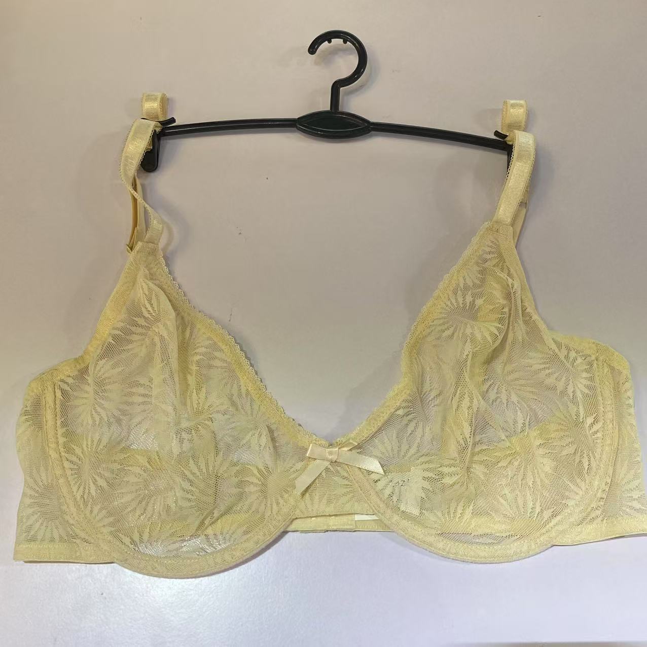 Plus Size Lace Bra Women Yello – Minimizer Bra Women recenzja i cena
