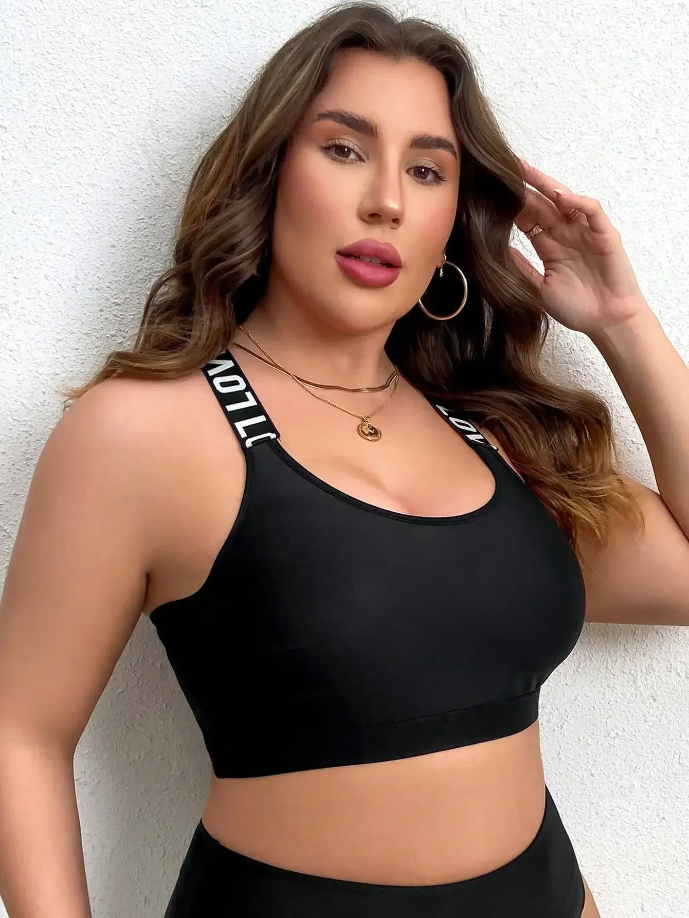 Plus Size Women Sports Bra, Bl – Full Coverage Bra recenzja i cena