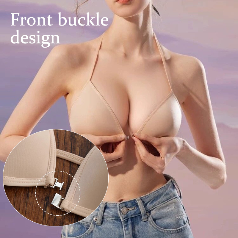 Women Seamless Bras Deep V Nec – Sleep Bra Bralette recenzja i cena