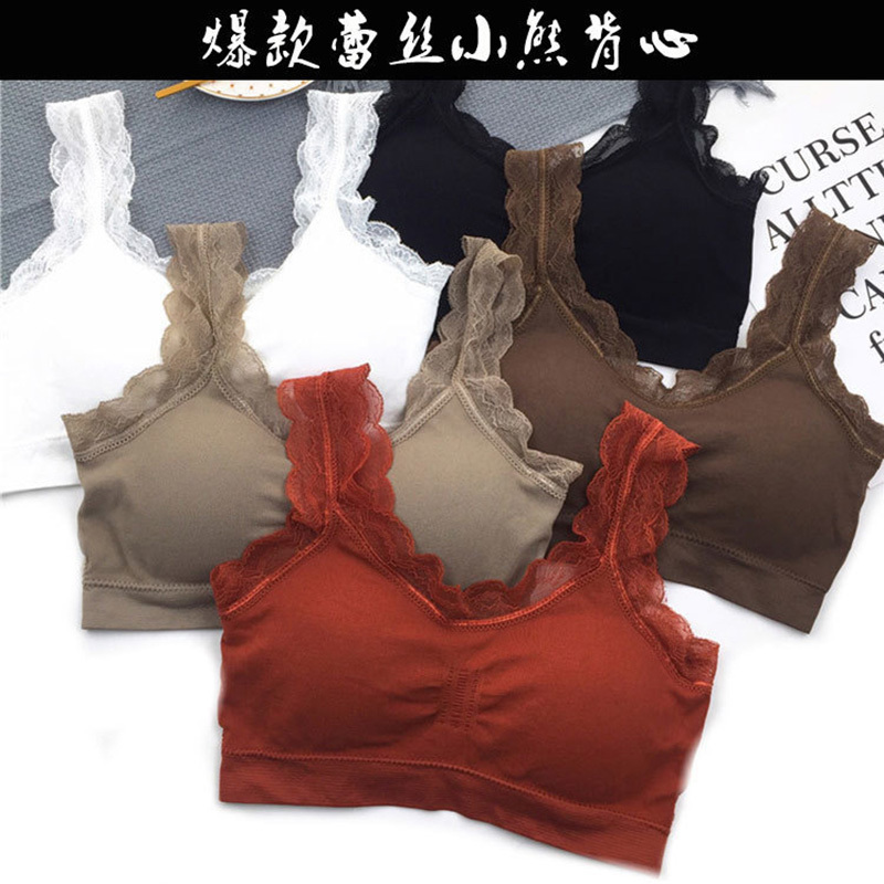 3D Sexy lace Lingerie Seamless – Lace Bralette Set recenzja i cena