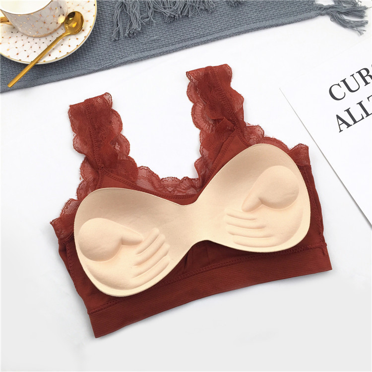 3D Sexy lace Lingerie Seamless – Lace Bralette Set recenzja i cena