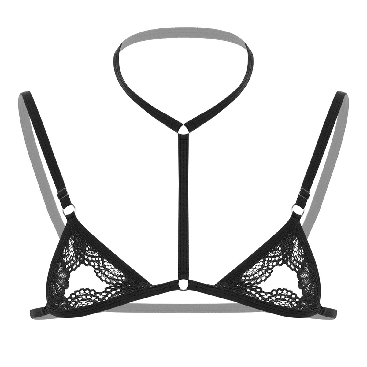 Sexy Men Harness Erotic Bra Ma – Sheer Bra Lace recenzja i cena