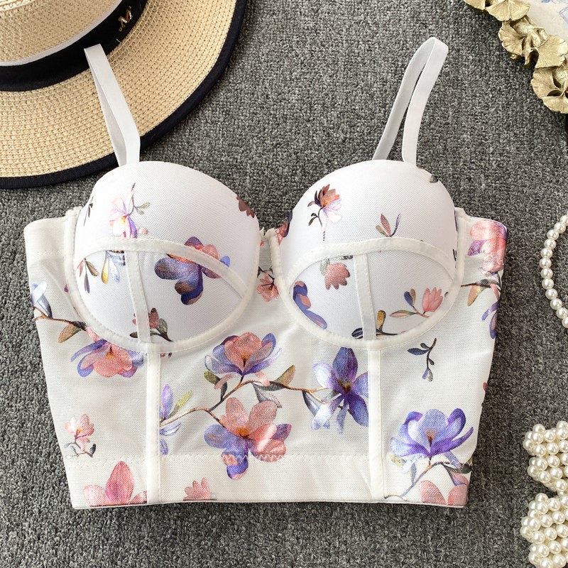 Women Sexy Floral printed Cors – Cotton Bra Everyday recenzja i cena
