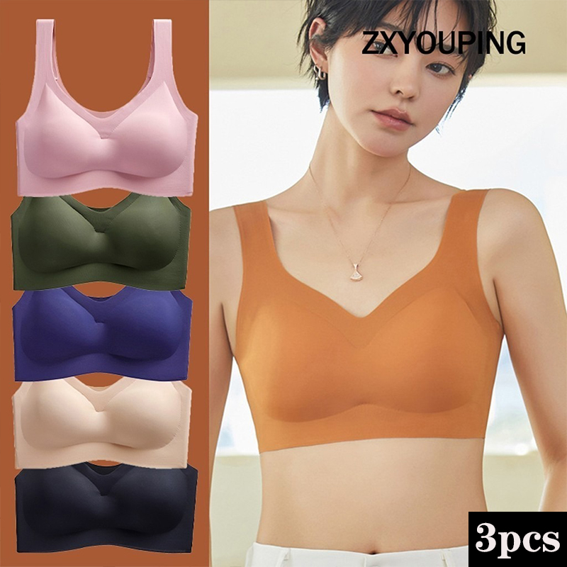 3PCS Sexy Sports Bra Seamless  – Wirefree Bra Comfort recenzja i cena