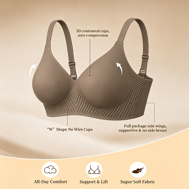 Full Coverage Push Up Jelly Su – Wirefree Bra Comfort recenzja i cena
