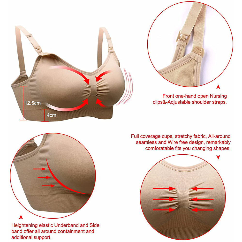 Womens Maternity  Nursing Bra  – Nursing Bra Clip recenzja i cena