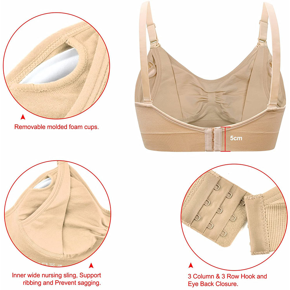 Womens Maternity  Nursing Bra  – Nursing Bra Clip recenzja i cena