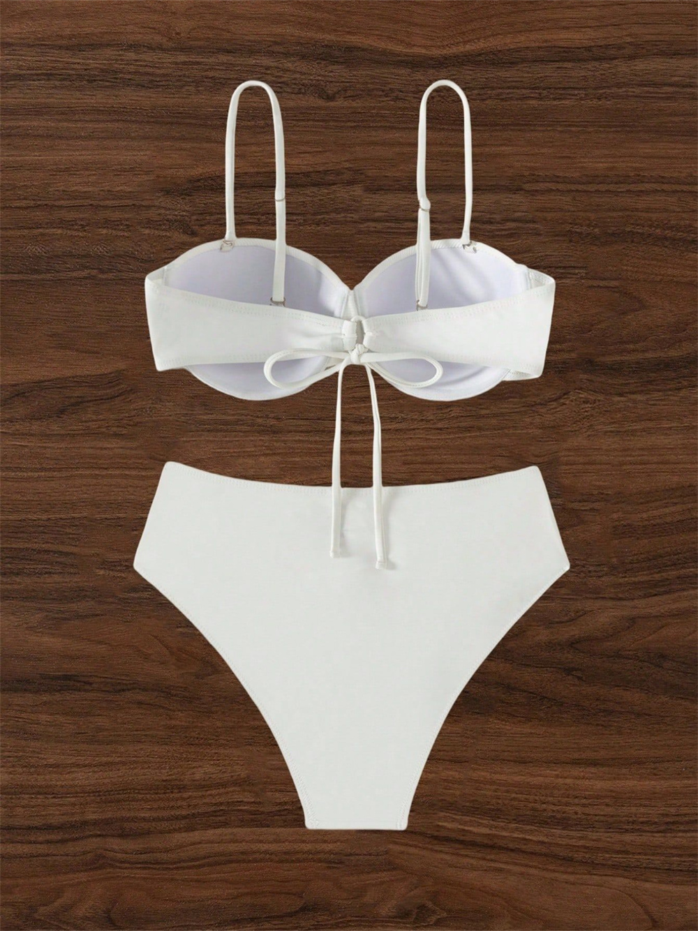 White Sling Bikini Bra Back La – Underwire Bra Padded recenzja i cena