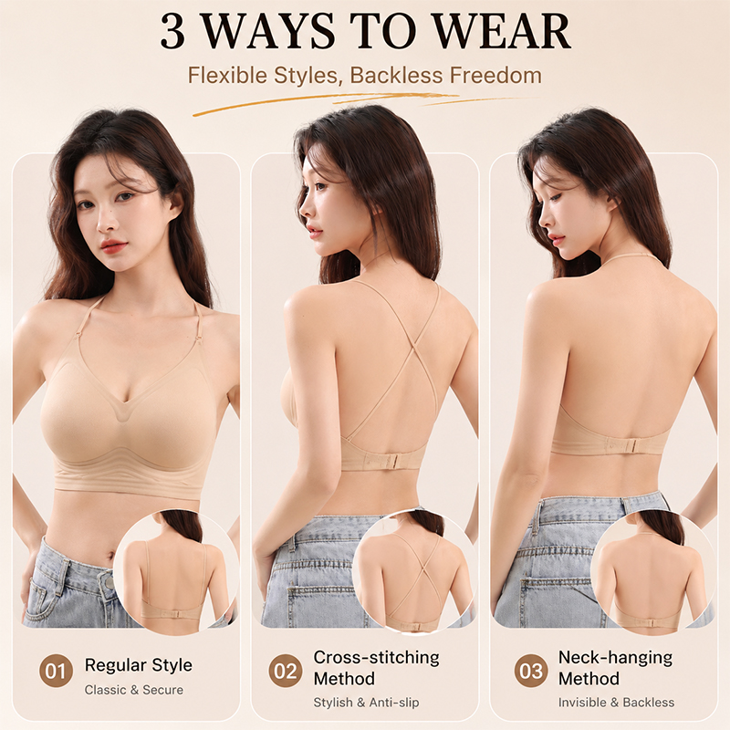 FINETOO Seamless Wave Support  – Sleep Bra Bralette recenzja i cena