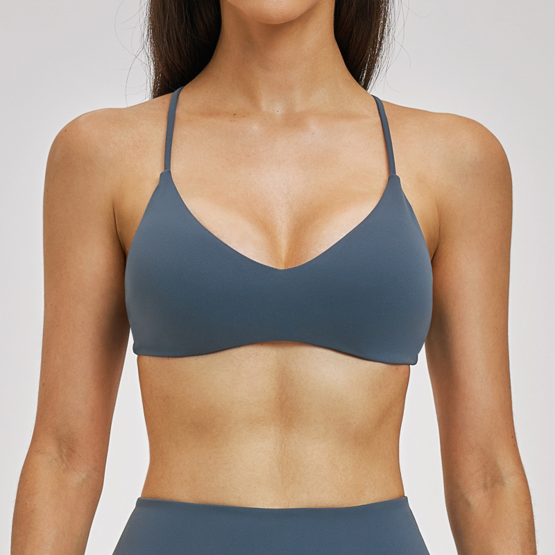 Backless Yoga Bra Gym Women Sp – Sports Bra Racerback recenzja i cena