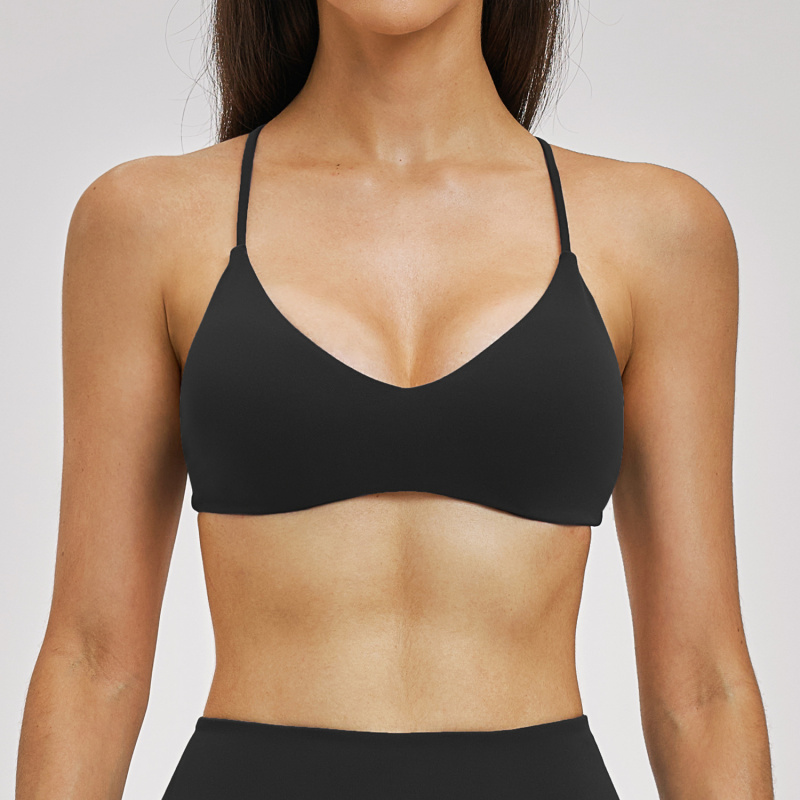 Backless Yoga Bra Gym Women Sp – Sports Bra Racerback recenzja i cena