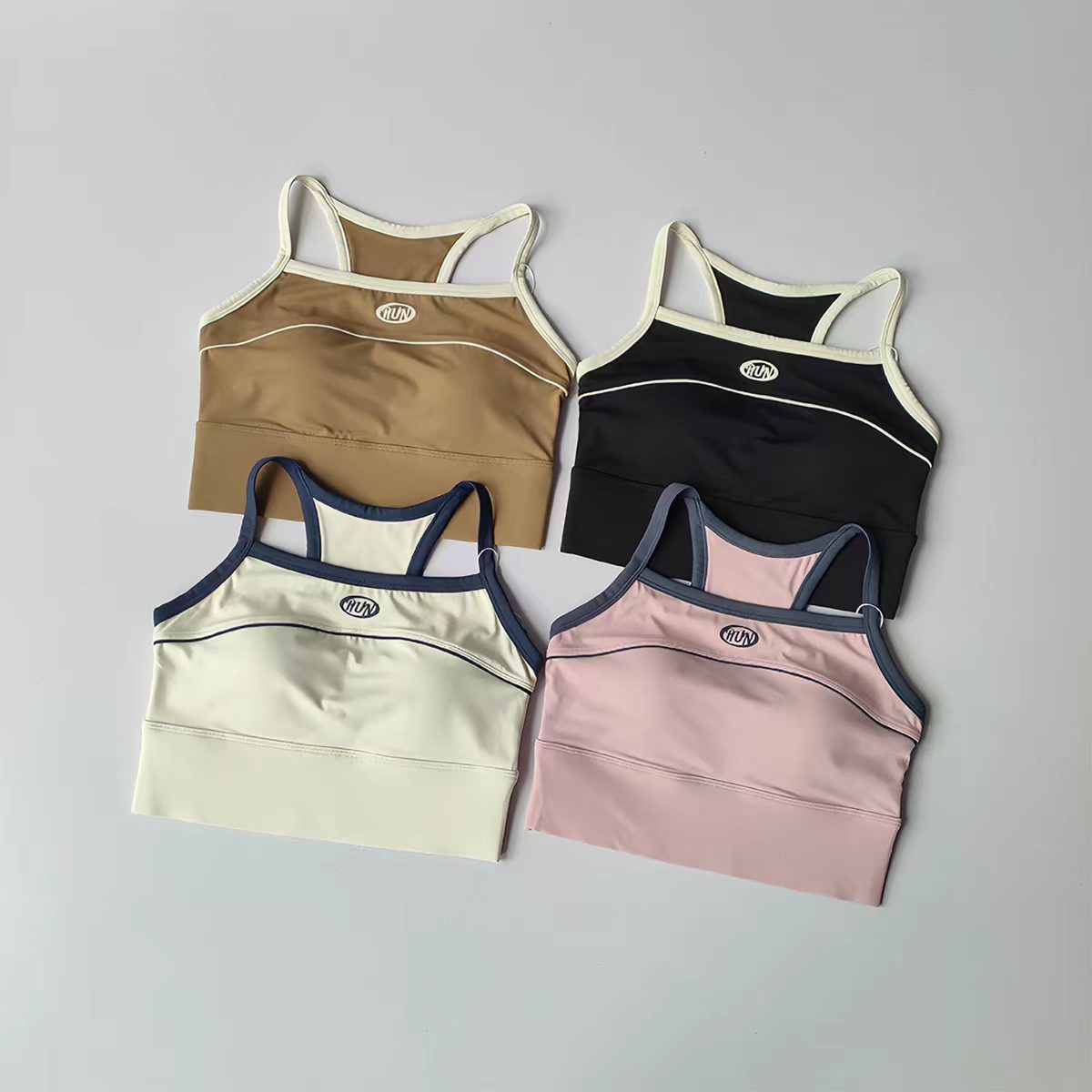 Women Color Block Sports Bra w – Minimizer Bra Women recenzja i cena