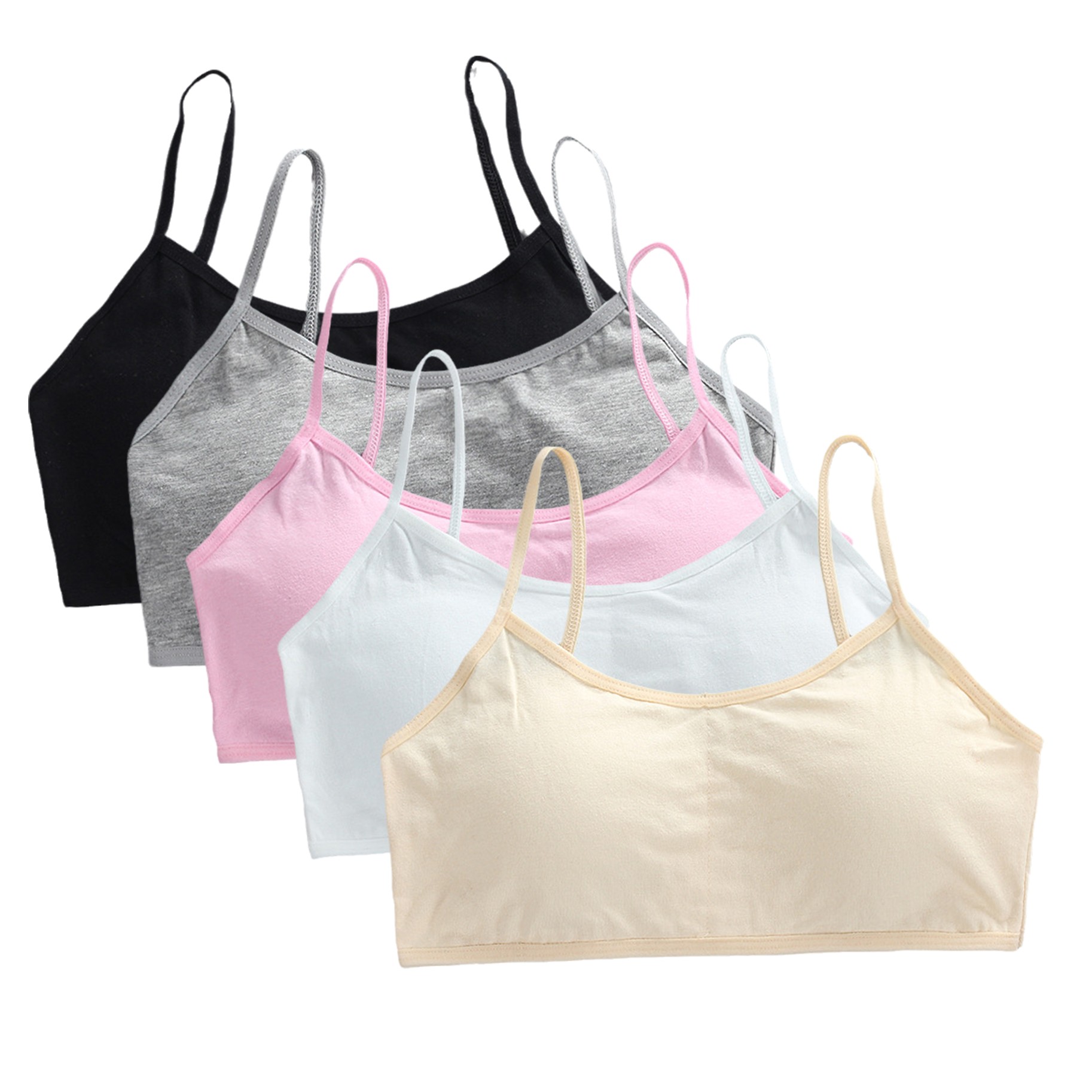 5pcs Teenage Girls Cotton Trai – Cotton Bra Everyday recenzja i cena