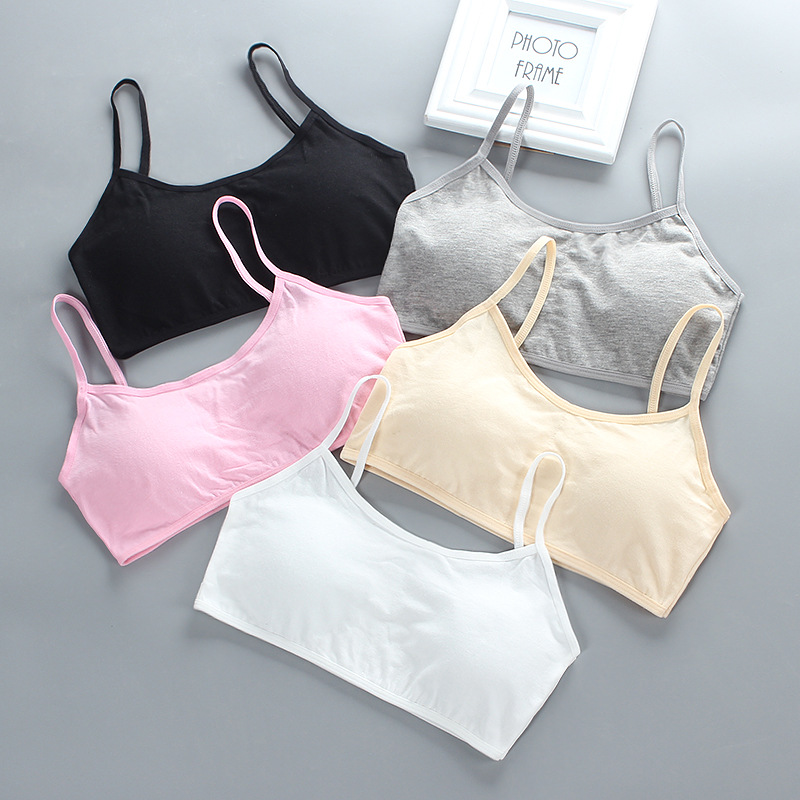 5pcs Teenage Girls Cotton Trai – Cotton Bra Everyday recenzja i cena