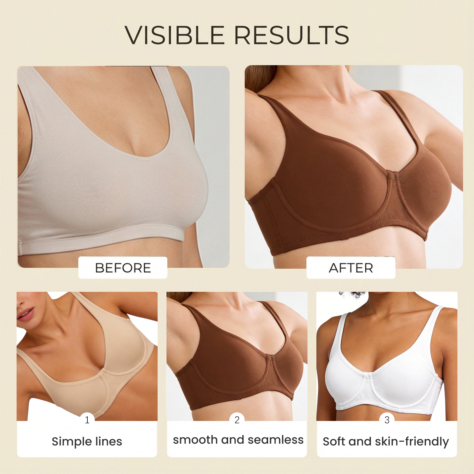 Women's Unlined Balconette Spo – Demi Bra Balconette recenzja i cena