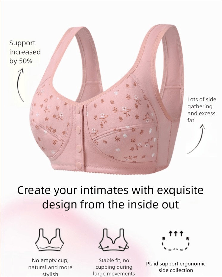 7pcs Elegant Lace Push Up Seam – Underwire Bra Padded recenzja i cena
