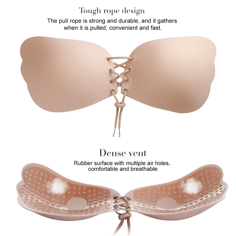 1/2 Pairs Women Summer Backles – Strapless Bra Adhesive recenzja i cena