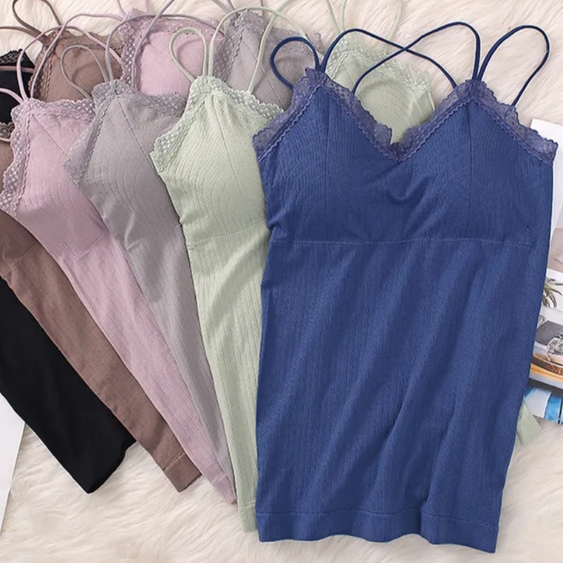 Women Padded Tank Top Seamless – T Shirt Bra Seamless recenzja i cena