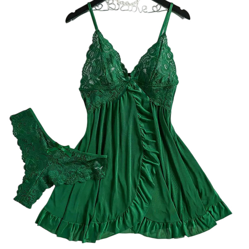 Soft Sheer Nighty Pajamas Hots – Sheer Mesh Bra recenzja i cena