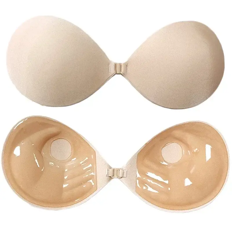 Women Sexy Strapless Bra Palm  – Strapless Bra Adhesive recenzja i cena