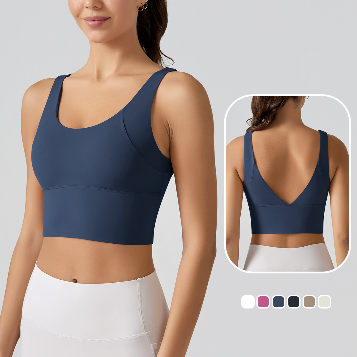 1PC New Yoga Tank Top Summer S – Plunge Bra Push Up recenzja i cena