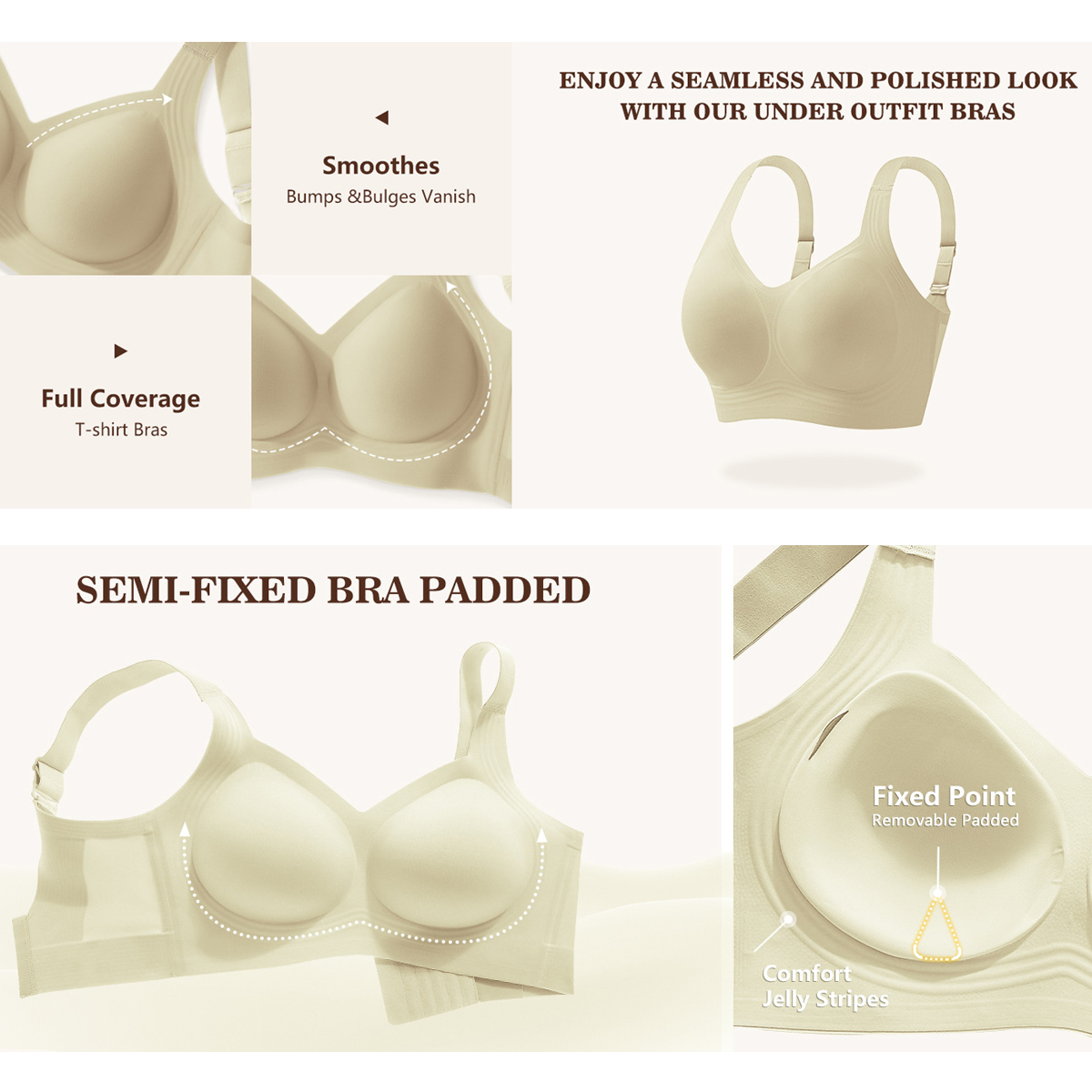 Women Wirefree Bras for Women  – Wirefree Bra Comfort recenzja i cena