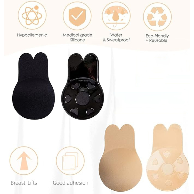FallSweet 1 Pair Women's Invis – Push Up Bra Silicone recenzja i cena