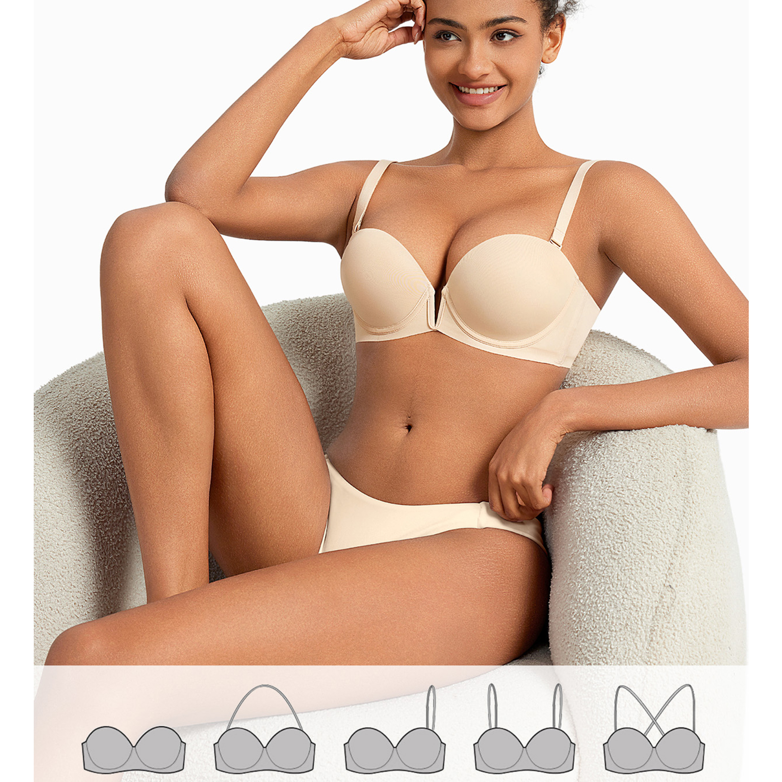 New Bra Push Up Underwire Ultr – Convertible Bra Multiway recenzja i cena