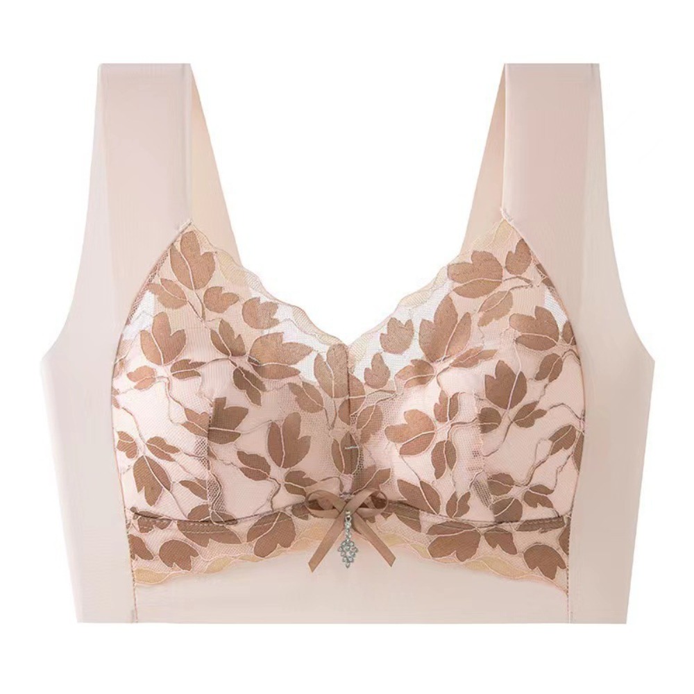 Comfortable Leaf Lace Deep V B – Wirefree Bra Comfort recenzja i cena