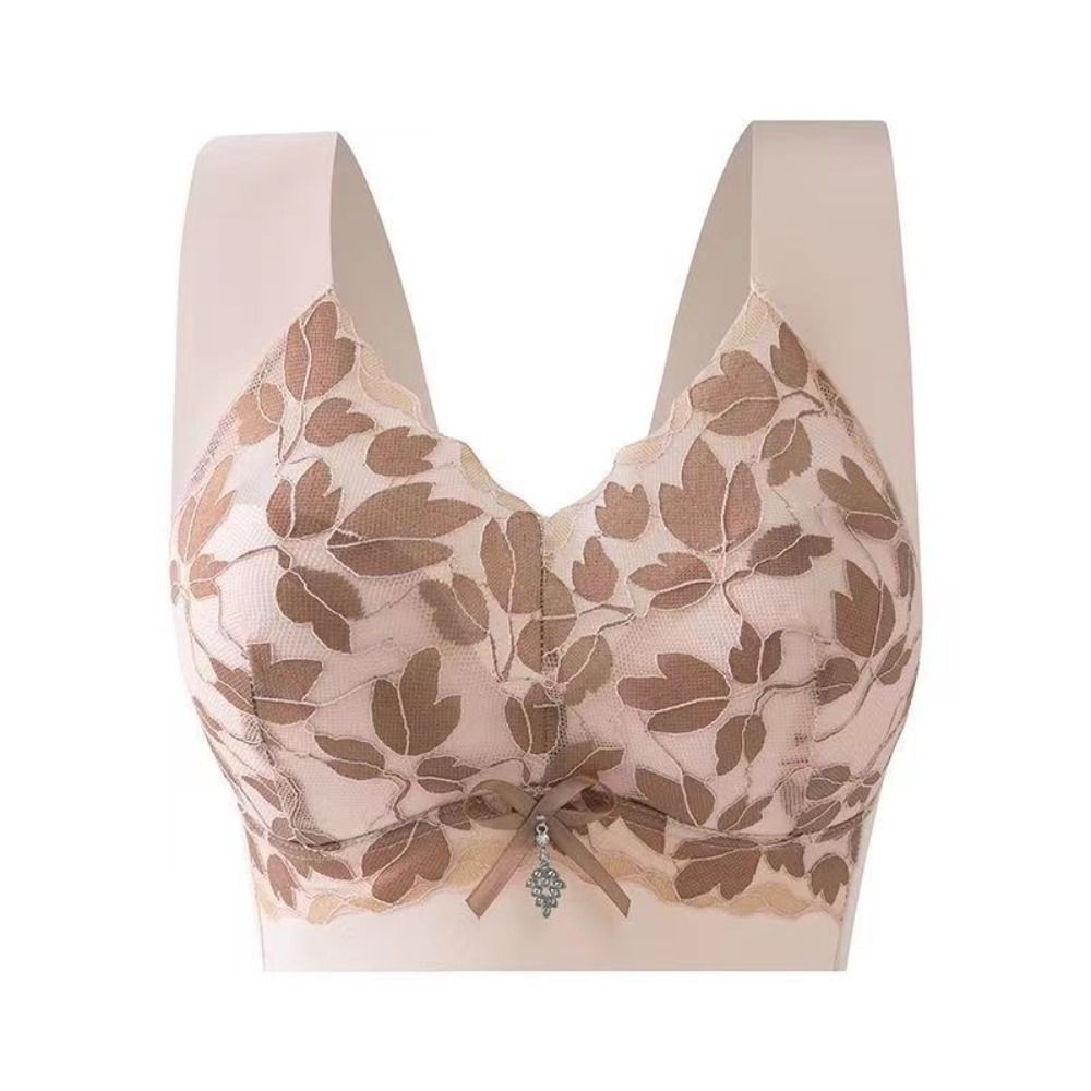 Comfortable Leaf Lace Deep V B – Wirefree Bra Comfort recenzja i cena