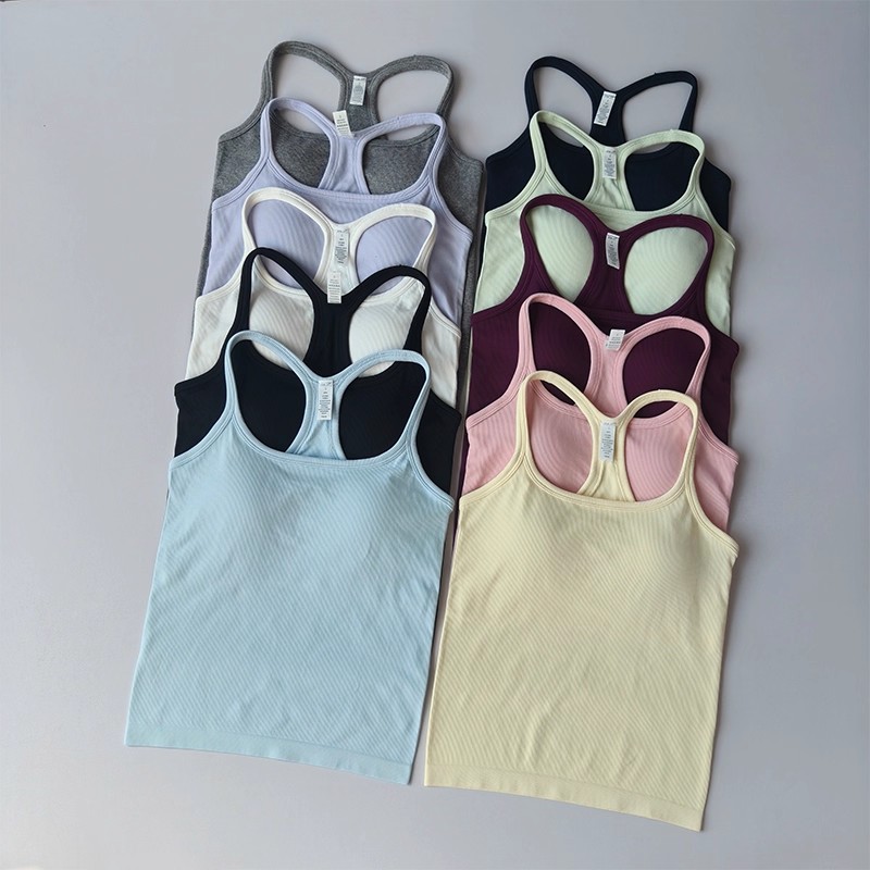 Summer Women's Yoga Camisole S – T Shirt Bra Seamless recenzja i cena