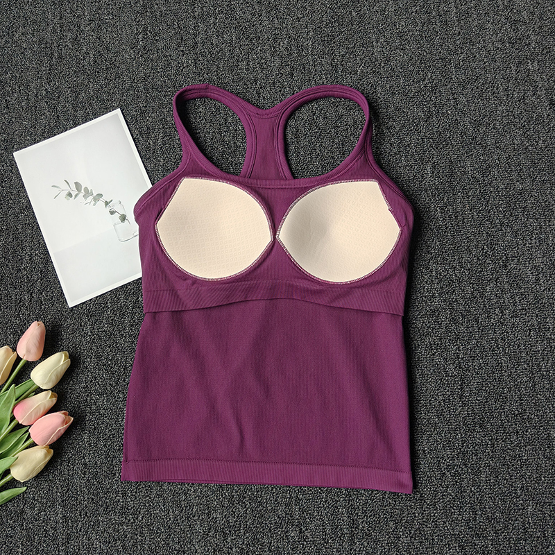 Summer Women's Yoga Camisole S – T Shirt Bra Seamless recenzja i cena