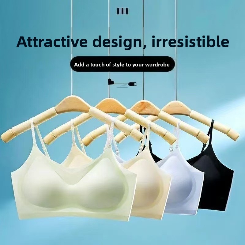 Ice Silk Sleep Bra Tank Top Wo – Sleep Bra Bralette recenzja i cena