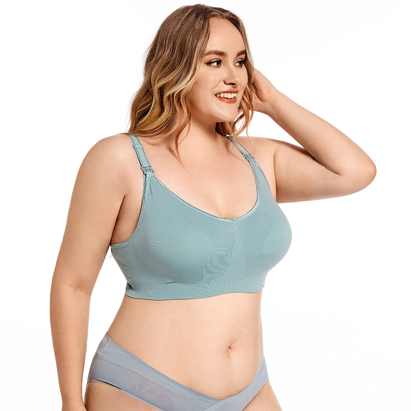 Plus Size Wireless Maternity B – Nursing Bra Clip recenzja i cena