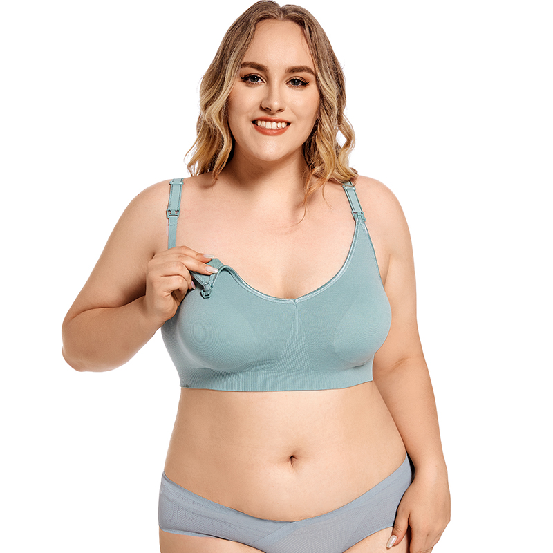 Plus Size Wireless Maternity B – Nursing Bra Clip recenzja i cena