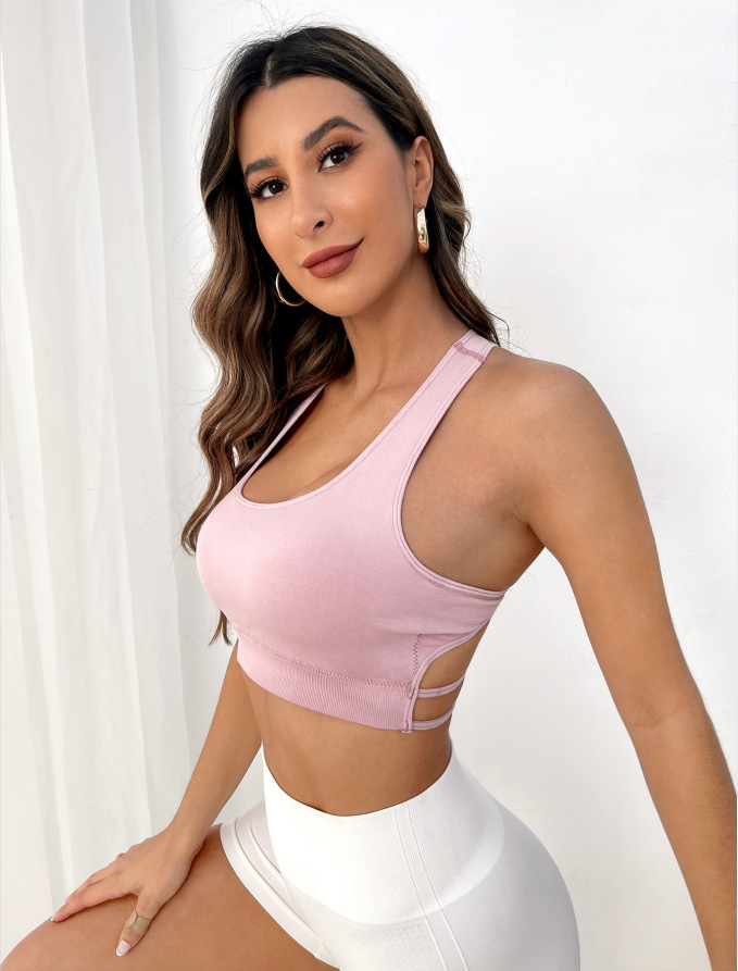 Breathable Sports Bra Fitness  – Plunge Bra Push Up recenzja i cena