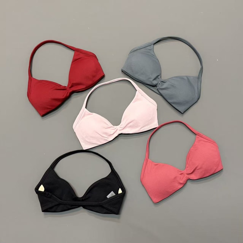 Women Halter Sports Bra V-Neck – Sports Bra Racerback recenzja i cena