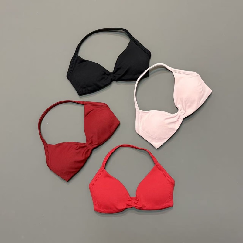 Women Halter Sports Bra V-Neck – Sports Bra Racerback recenzja i cena