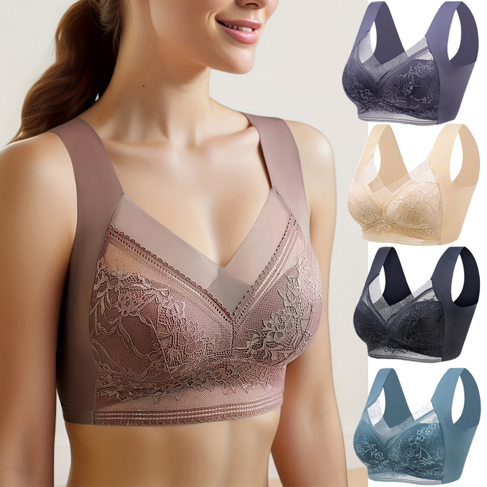 L-6L Women Large Bra Push Up I – Lace Bralette Set recenzja i cena