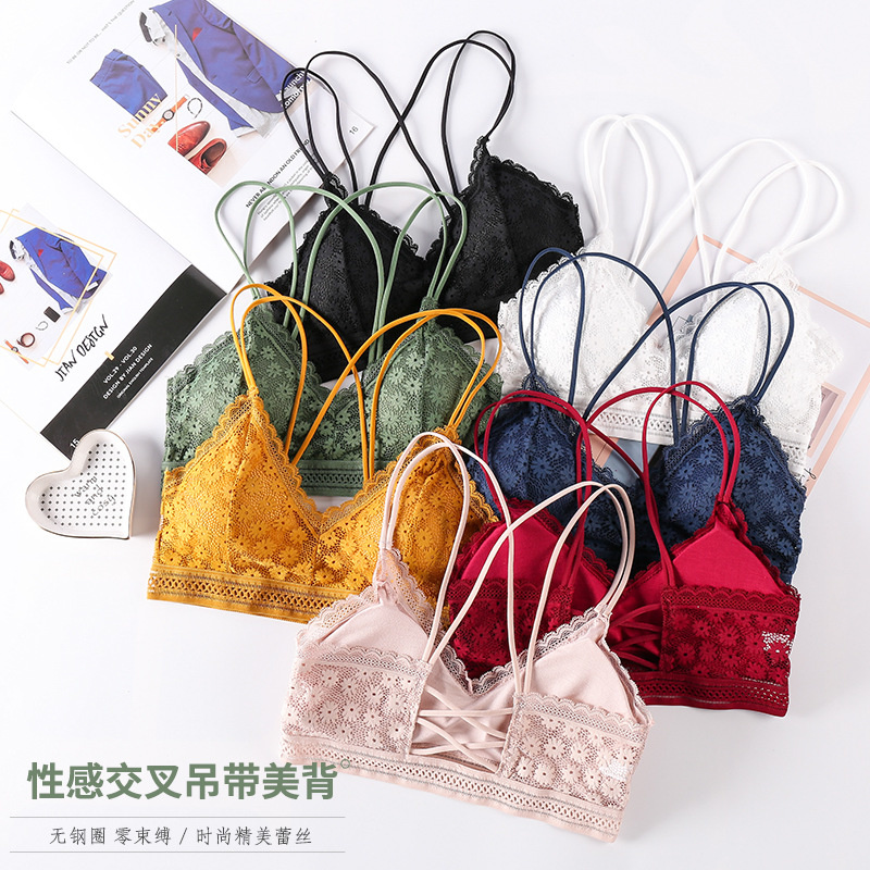 3D Sexy Lingerie Seamless Spor – Lace Bralette Set recenzja i cena