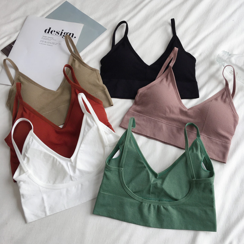 Women Sexy Crop Tops Bra Tube  – T Shirt Bra Seamless recenzja i cena