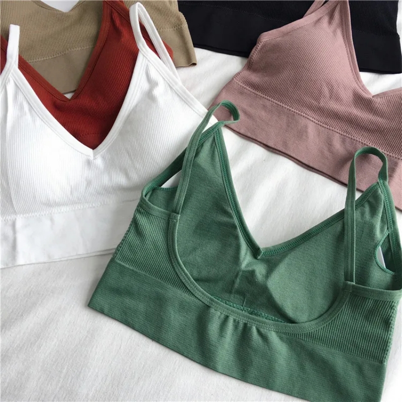 Women Sexy Crop Tops Bra Tube  – T Shirt Bra Seamless recenzja i cena