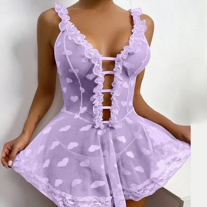 Nighty for Ladies Hot Romantic – Sheer Bra Lace recenzja i cena